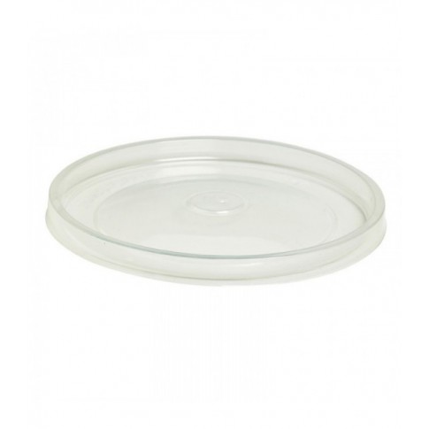 Couvercle rentrant transparent en plastique PP