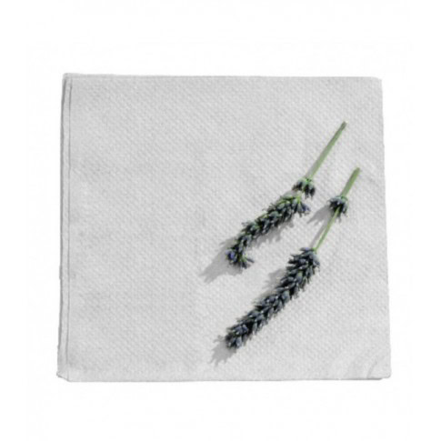 Serviette ouate blanche 1 pli  300x300mm