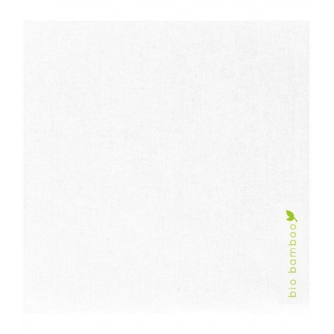 Serviette en fibre de bambou blanche  250x250mm