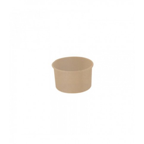 Pot carton fibre de bambou chaud et froid 90ml Ø75mm  H45mm