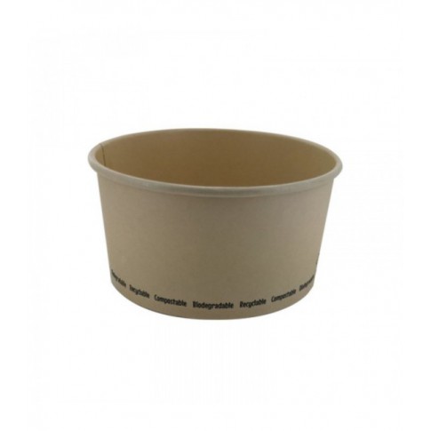 Saladier rond en carton fibre de bambou "Buckaty"   H78mm 1000ml