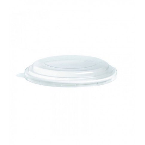 Couvercle plat transparent en plastique PET