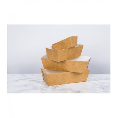 Moule de cuisson carton microflute rectangulaire  208x84mm H55mm
