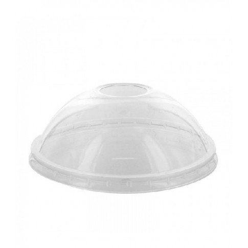 Pot "Deli" rond en carton décor brun  H99mm 650ml