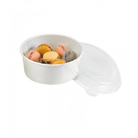 Saladier blanc "Buckaty" multi-usage  H60mm 700ml