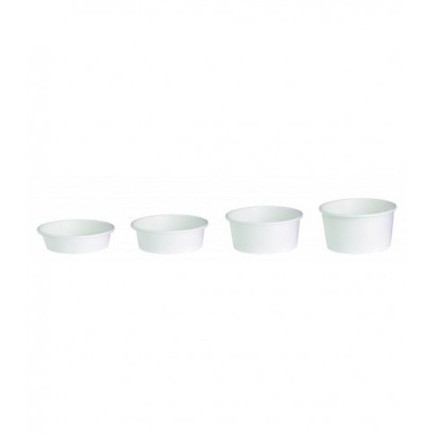 Saladier blanc "Buckaty" multi-usage  H60mm 700ml