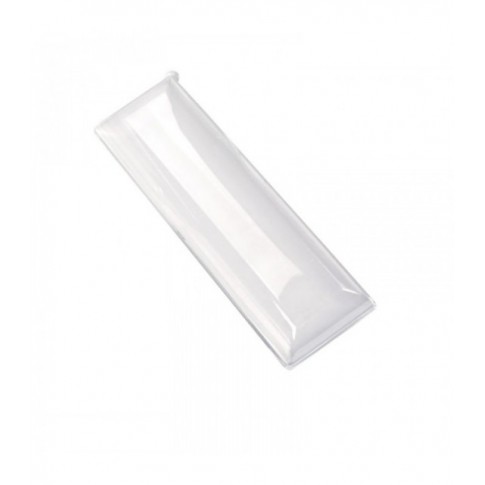 Couvercle BioNchic dôme transparent en plastique PET 275x90mm H30mm