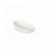 Mise en bouche blanche en pulpe Œuf 80x52mm H29mm