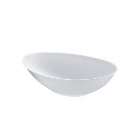Bol ovale blanc en pulpe "BioNchic" 240x145mm H63mm 1000ml
