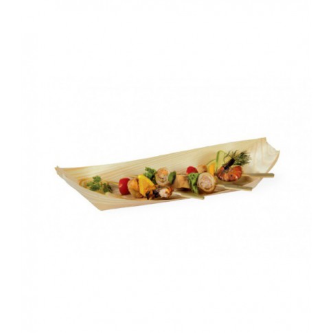 Barquette bateau bois  310x120mm H50mm