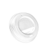 Couvercle dome blanc  H15mm