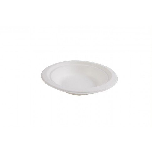 Bol rond blanc en pulpe  H35mm 400ml