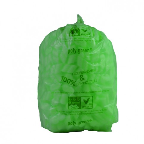 Sac poubelle vert 820 H1 150mm 130000ml