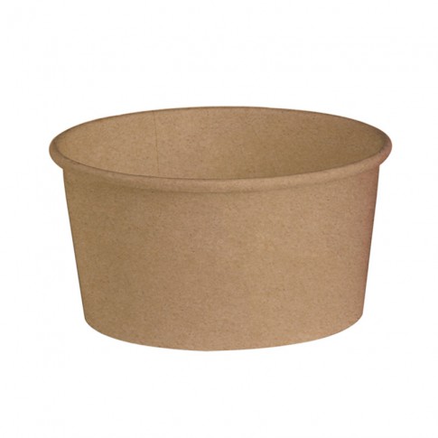 Saladier rond en carton kraft "Buckaty"   H66mm 1500ml