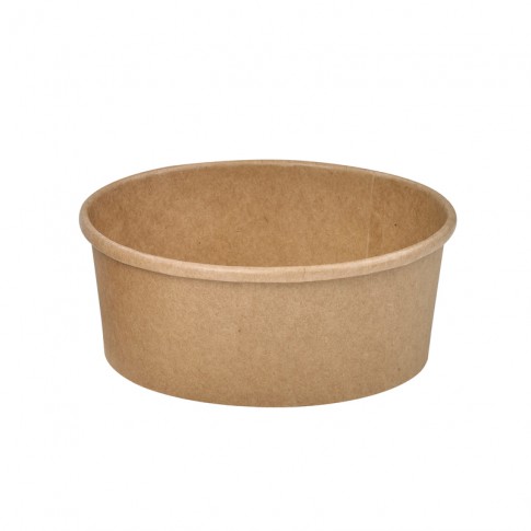 Saladier rond en carton kraft "Buckaty"   H68mm 750ml