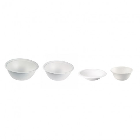 Bol pulpe géant rond blanc   H82mm 2400ml