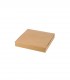 Boîte pâtissière carton kraft brun 32 x 32 x 5 cm