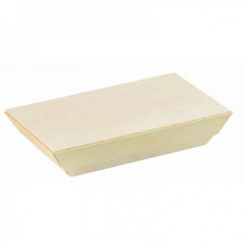 Couvercle Samourai en bois pour barquette  155x85mm H10mm