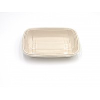 Couvercle transparent en plastique PET 189x189mm H50mm
