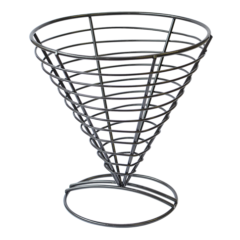 Panier En Metal Noir  180X175Mm    X 6Pcs