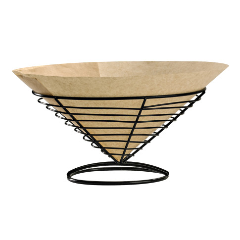 Panier Haut Metallique Noir 23X12.5Cm  X6Pcs