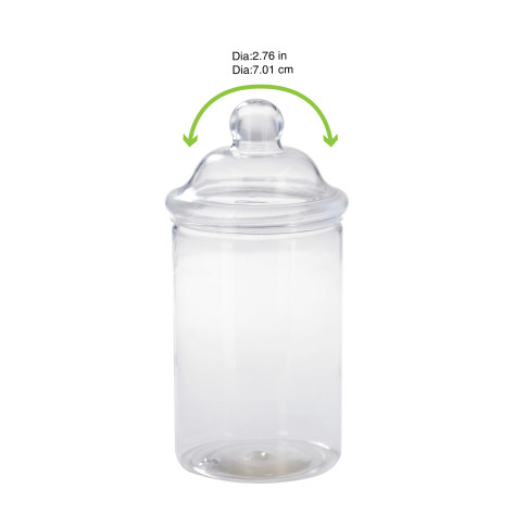 Couvercle Dome Tranparent 69Mm Pour Deli Jar 180Ml /250/300/400MlÂ Â X225Pcs