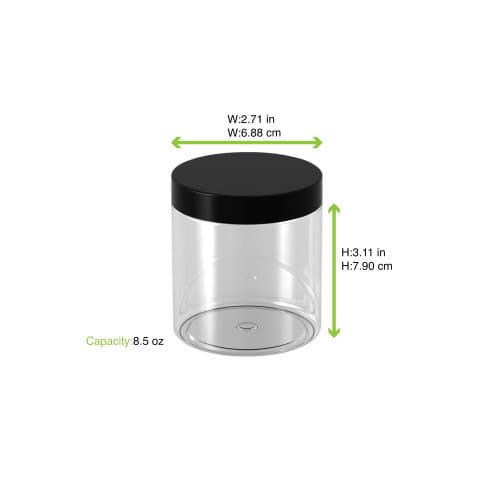 Bokotwist Pet Reutilisable Pot 250Ml Diam 69Mm X225  Pcs