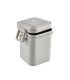 Huskly Pot Ã€ Soupe + Couvercle Remployable Composite Beige -600Ml X25Pcs