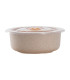 Huskly Bol Reutilisable En Composite Beige Avec Couvercle Pp 900Ml X20Pcs