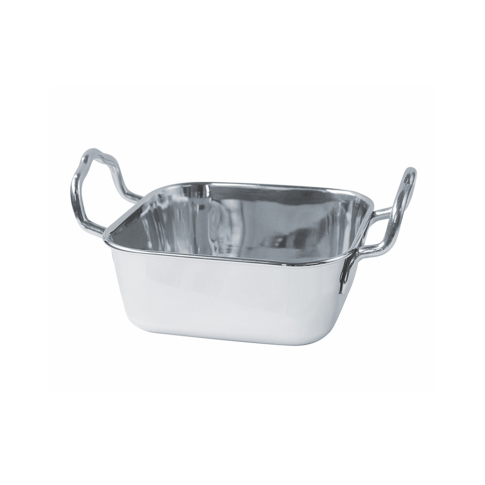 Mini Plat Inox Rectangle 140X90Mm X12 Pcs