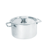 Mini Faitout Inox Ac Poignees Diam 102Mm Avec Couv X6 Pcs