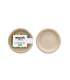 Assiette pulpe ronde brune  220mm