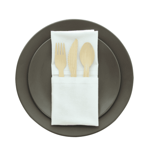 Serviette coton blanc