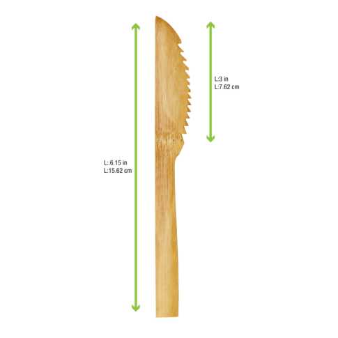 Couteau bambou "Bambi"    H160mm