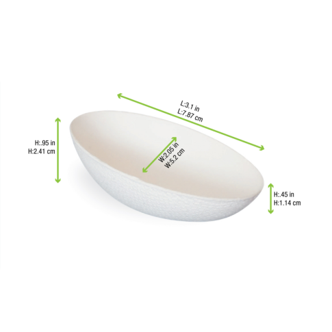 Mise en bouche pulpe forme oeuf "Eggster"    H80mm
