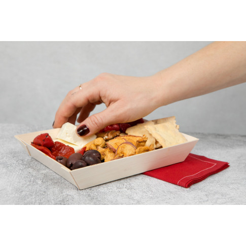 Serviette coton rouge