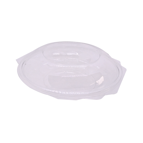 Saladier PET rond avec couvercle charnière    H30mm