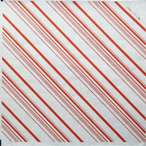 Papier alimentaire blanc ingraissable décor rouge
