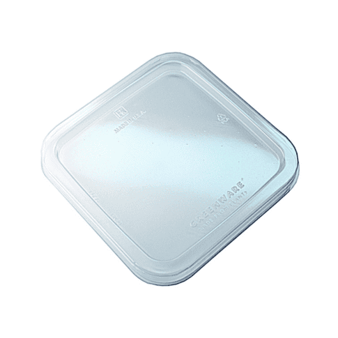 Couvercle carré en PLA - LGS-6 250ml   H13mm