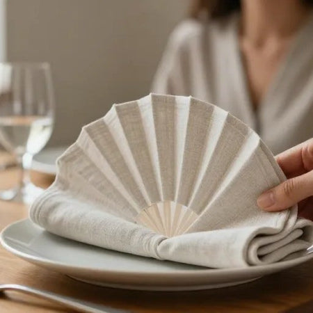 Pliage de serviette de table : la méthode simple pour un résultat élégant