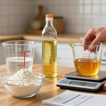 Conversion litre en gramme : comment convertir selon l'ingrédient ?