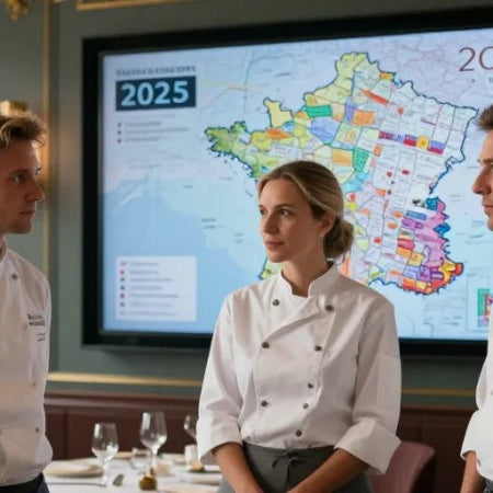 Nombre de restaurants étoilés en France : le total en 2026