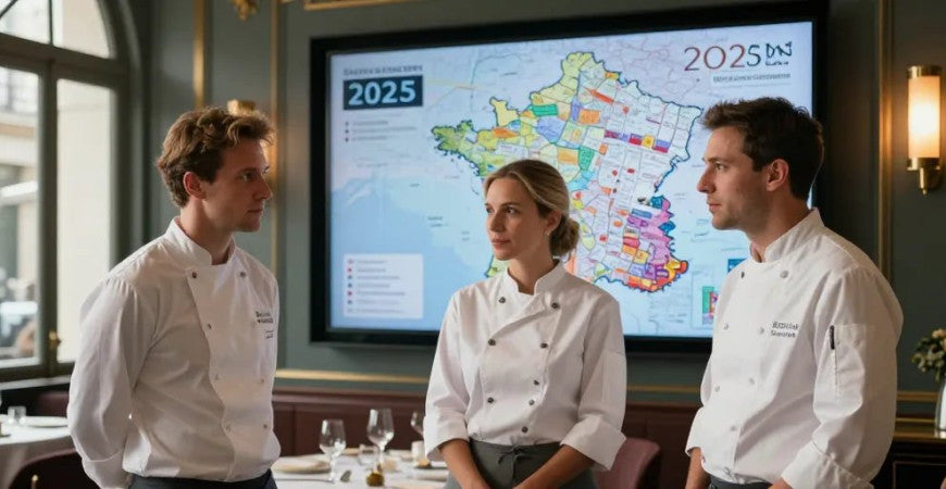 Nombre de restaurants étoilés en France : le total en 2026