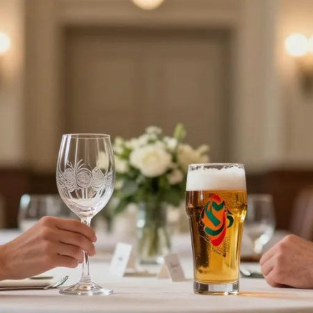Personnaliser des verres : la gravure ou l'impression, que choisir pour un événement ?