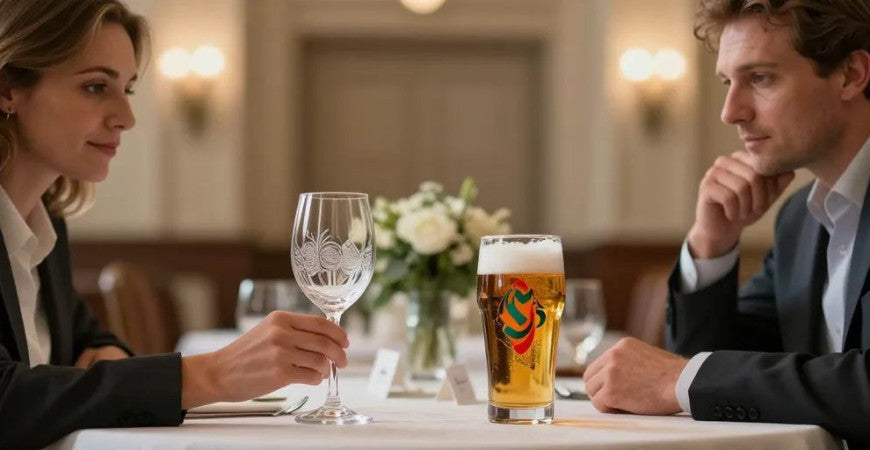 Personnaliser des verres : la gravure ou l'impression, que choisir pour un événement ?