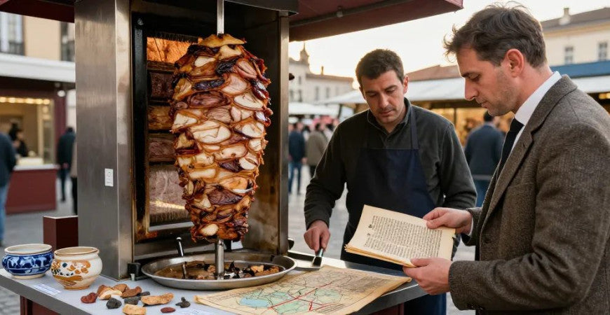 D'où vient le kebab : le récit historique et les preuves