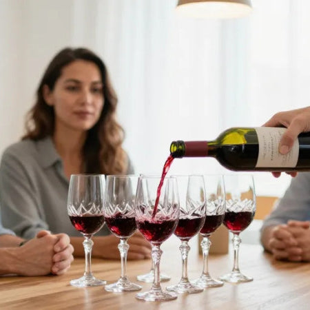 Combien de verres dans une bouteille de vin : le calcul pour recevoir ?