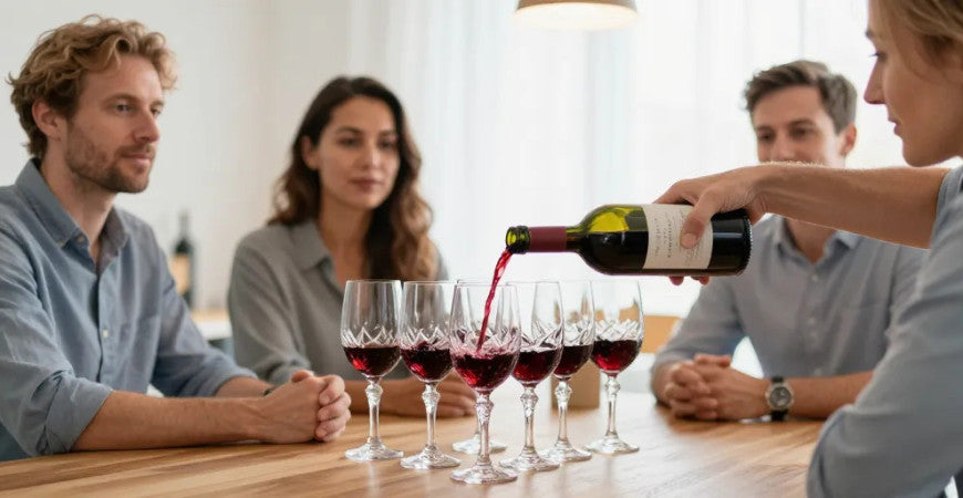 Combien de verres dans une bouteille de vin : le calcul pour recevoir ?