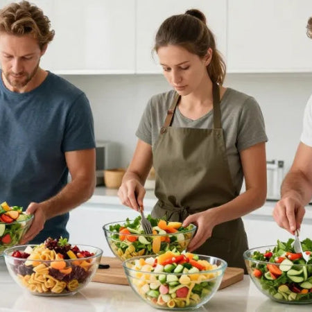 Salade pour buffet froid 30 personnes : les 5 astuces de quantités exactes
