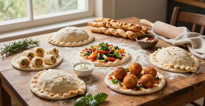 Que faire avec une pâte à pizza : 12 idées qui prouvent que la pizza classique est la moins intéressante
